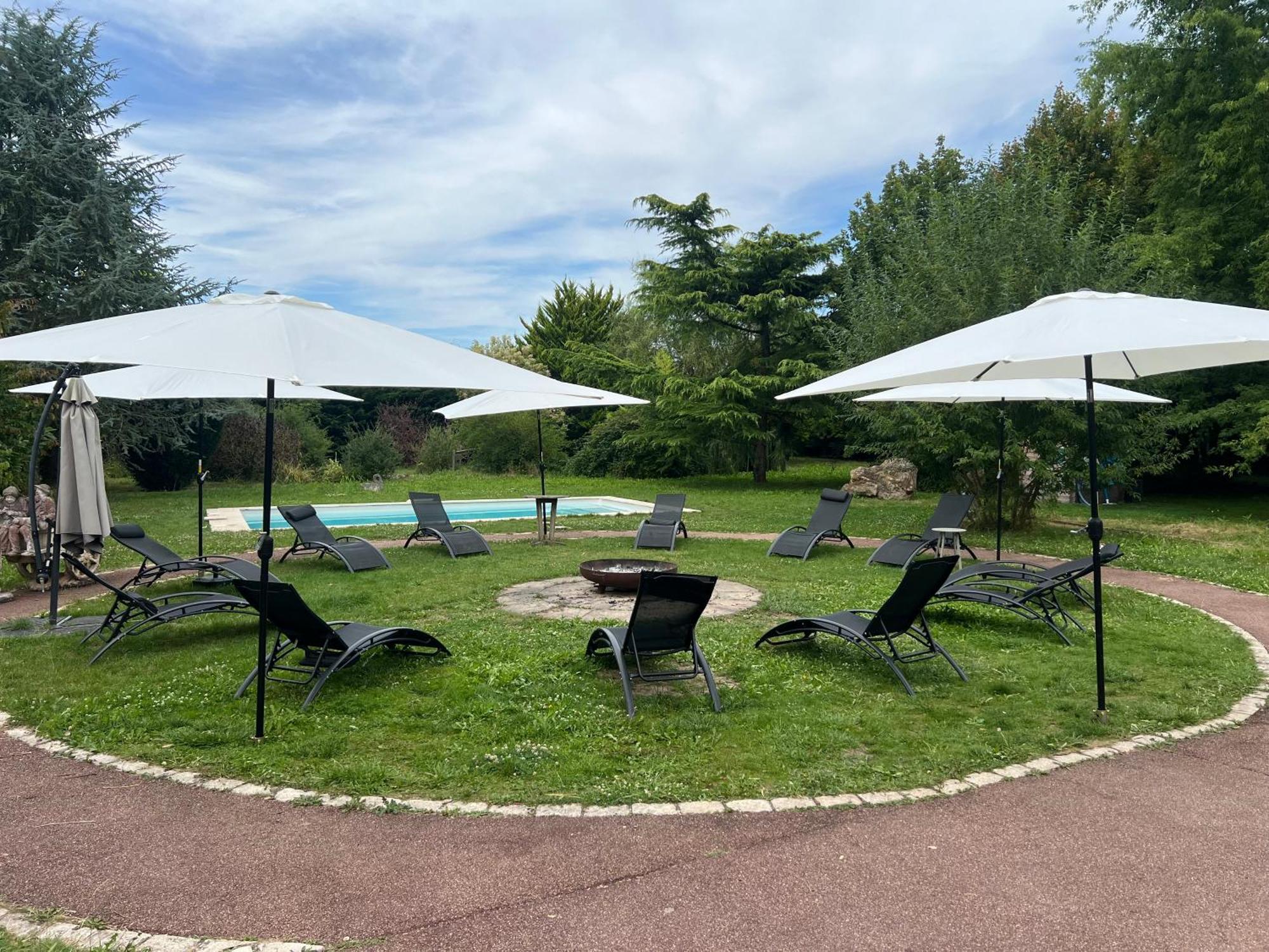 La Cle Des Champs - Les Grais 1H10 De Paris Villa Bazoches-sur-le-Betz Eksteriør billede